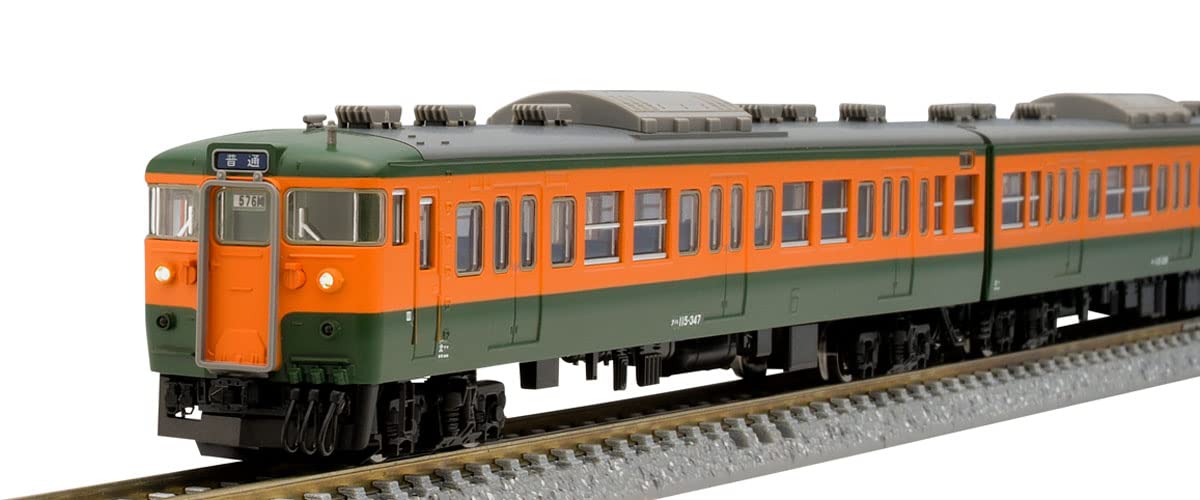 Tomytec Tomix N Gauge Suburban Train Set Jnr 115 Series 4-Car Basic Shonan Color Railway Model 98437- Japan Figure Store - #1 Bring To You The Best Japanese Goods