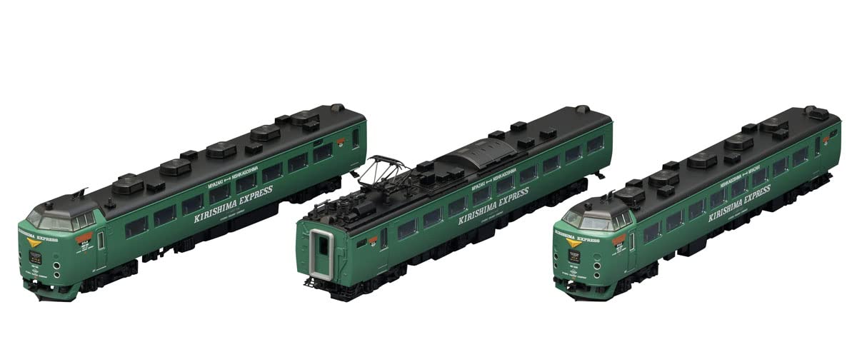 Tomytec Tomix N Gauge 485 Series Kirishima Express 98469 Green Model Train- Japan Figure Store - #1 Bring To You The Best Japanese Goods