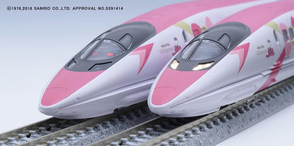 Tomix 98662 N Gauge Jr 500 7000 Series Sanyo Shinkansen Hello Kitty 8 Car Set- Japan Figure Store - #1 Bring To You The Best Japanese Goods