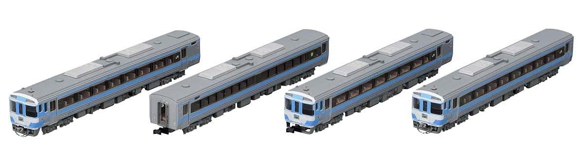 Tomytec Tomix N 4-Car Diesel Set Kiha 185 Series JR Shikoku Color Basic Railway Model- Japan Figure Store - #1 Bring To You The Best Japanese Goods