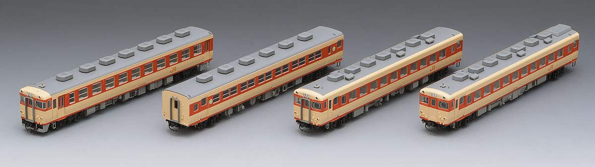 Tomytec 4-Car Norikura Express Diesel Engine Tomix N Gauge Kiha 58 Series Model 98369- Japan Figure Store - #1 Bring To You The Best Japanese Goods
