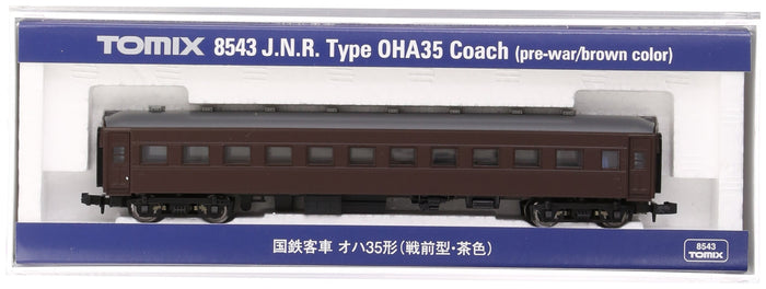 Tomytec Tomix N Gauge Brown Oha 35 Prewar 8543 Model Railway Passenger Car- Japan Figure Store - #1 Bring To You The Best Japanese Goods
