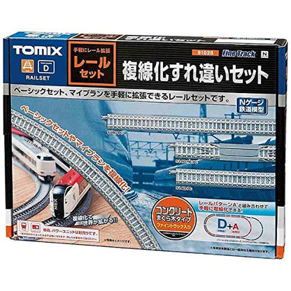 Tomytec 91028 Rail Set - Double Track D Pattern for Tomix N Gauge Model Railway- Japan Figure Store - #1 Bring To You The Best Japanese Goods