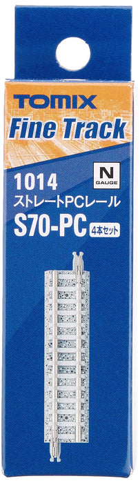 Tomytec Tomix N Gauge 4-Set Straight Pc Rail S70-Pc 1014 Model Railway Supplies- Japan Figure Store - #1 Bring To You The Best Japanese Goods