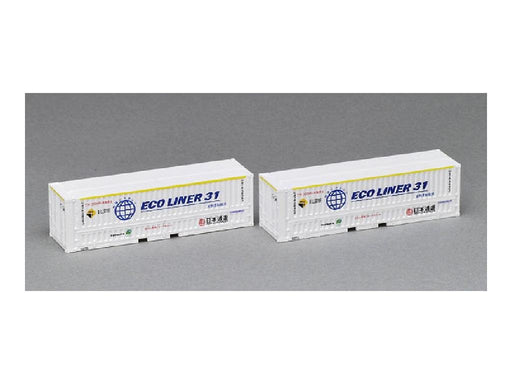 Tomytec Tomix N Gauge U47A-38000 2-Piece White Nippon Express Container 3149 Railway Model- Japan Figure Store - #1 Bring To You The Best Japanese Goods