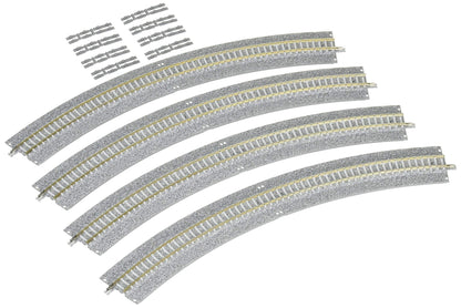 Tomytec Tomix N Gauge Wide Pc Curved Rail C354-45-Wp F Set of 4 1773- Japan Figure Store - #1 Bring To You The Best Japanese Goods