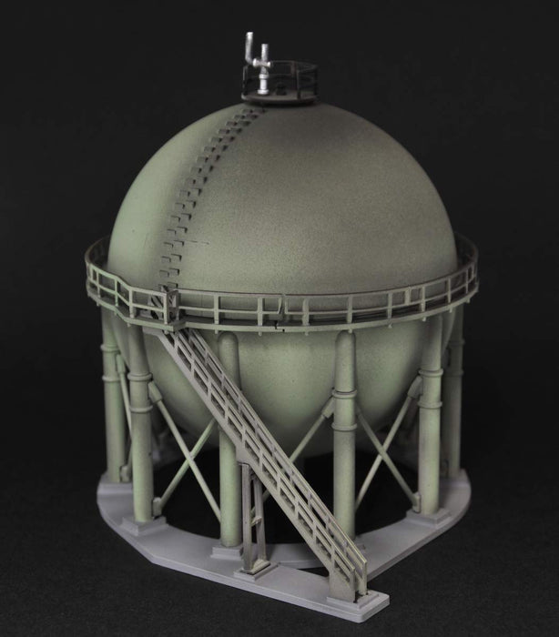 TOMYTEC Dcm08 Diocolle Combat 1/144 War-Damaged Manufacturing Plant A Propane Storage Tank Plastic Model- Japan Figure Store - #1 Bring To You The Best Japanese Goods