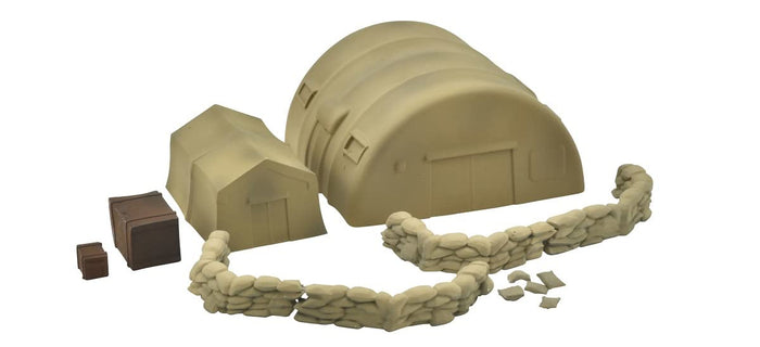 TOMYTEC Diocolle Combat 1/144 Camp Set A Plastic Model- Japan Figure Store - #1 Bring To You The Best Japanese Goods