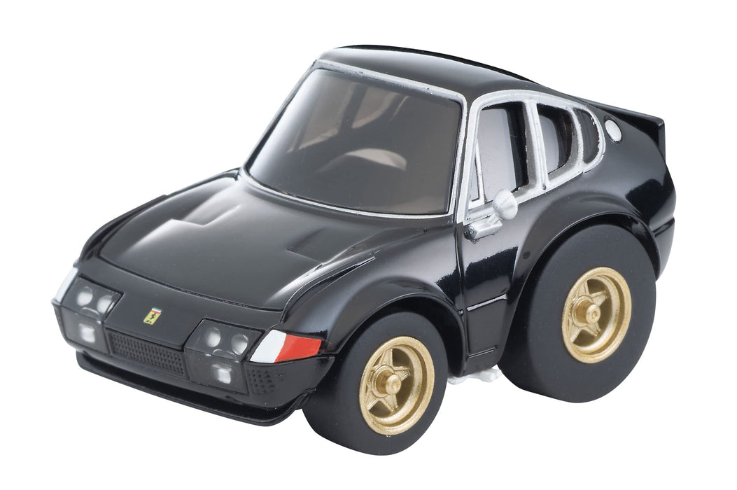 Tomytec Ferrari 365 GTB4 Competizione Black Zero Z-83C ChoroQ Finished Product- Japan Figure Store - #1 Bring To You The Best Japanese Goods