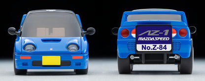 Tomytec Autozam Az-1 Mazdaspeed Blue Finished Choroq Zero Z-84B Car Model- Japan Figure Store - #1 Bring To You The Best Japanese Goods