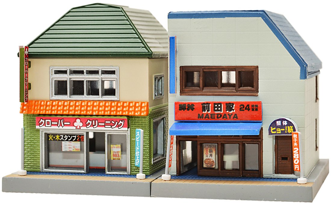 Tomytec Ekimae Shop 108-2 Building Set Geocolle Collection Diorama Supplies- Japan Figure Store - #1 Bring To You The Best Japanese Goods