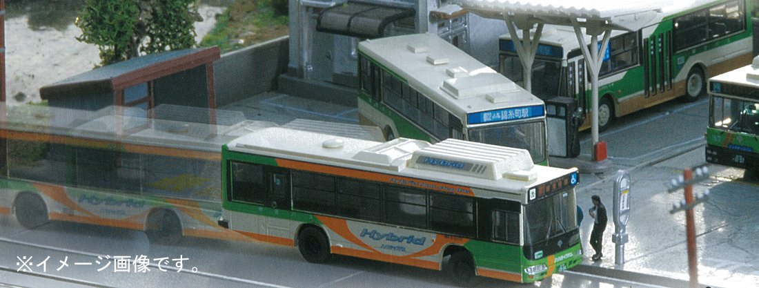 Tomytec Tokyo Metropolitan Transportation Diorama Basic Bus Travel System Set A- Japan Figure Store - #1 Bring To You The Best Japanese Goods