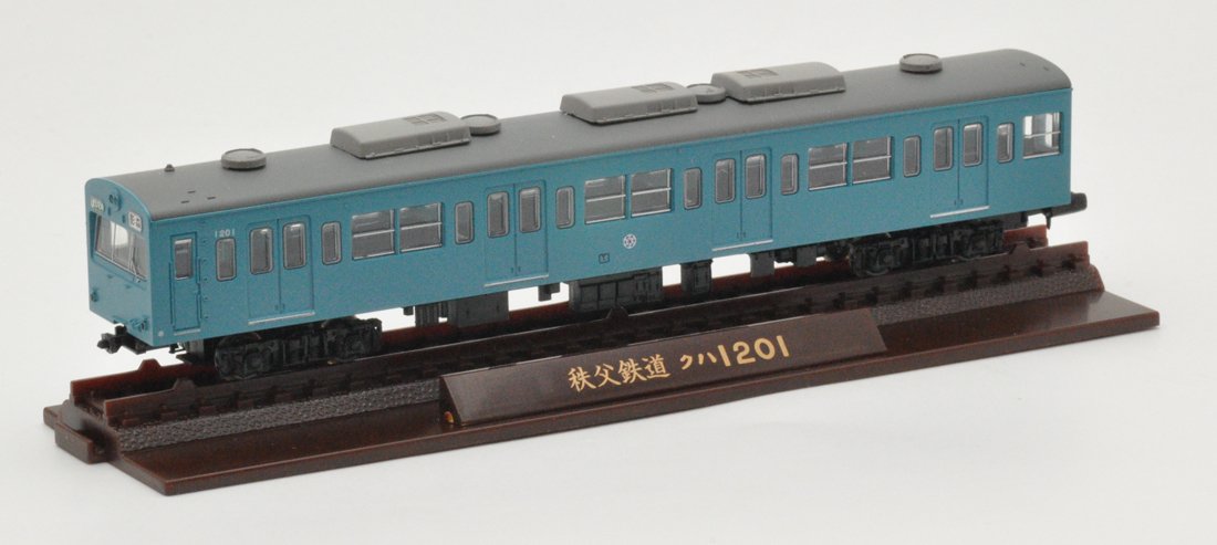 Tomytec Chichibu Railway 1000 Series 3-Car Set in Revival Sky Blue - Geocolle Diorama Collection- Japan Figure Store - #1 Bring To You The Best Japanese Goods