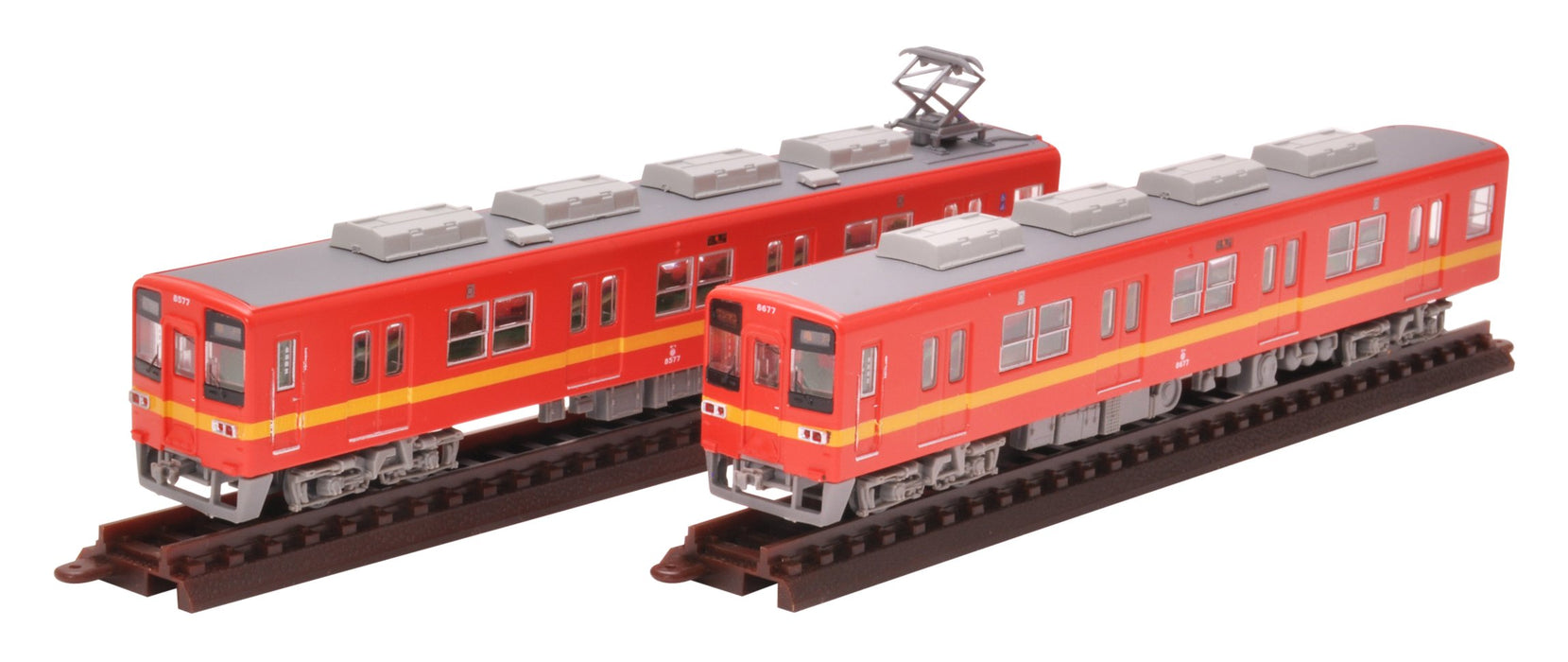Tomytec Railway Collection - Tobu Railway 8000 Series 2-Car Standard Revival Color Set- Japan Figure Store - #1 Bring To You The Best Japanese Goods