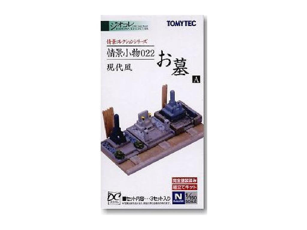 Tomytec Modern Style Geocolle Grave A Scenery Accessories for Diorama Collection 022- Japan Figure Store - #1 Bring To You The Best Japanese Goods