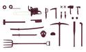 TOMYTEC Ld030 Military Series Little Armory Zombie Hunter Set A 1/12 Scale Kit- Japan Figure Store - #1 Bring To You The Best Japanese Goods