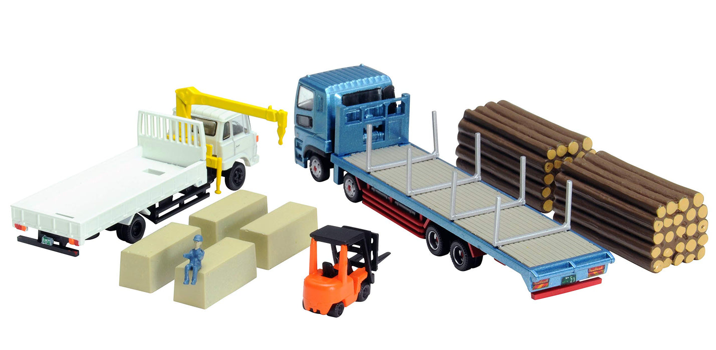 Tomytec Sawmill Truck Set - Limited Edition Diorama Supplies from The Truck Collection- Japan Figure Store - #1 Bring To You The Best Japanese Goods