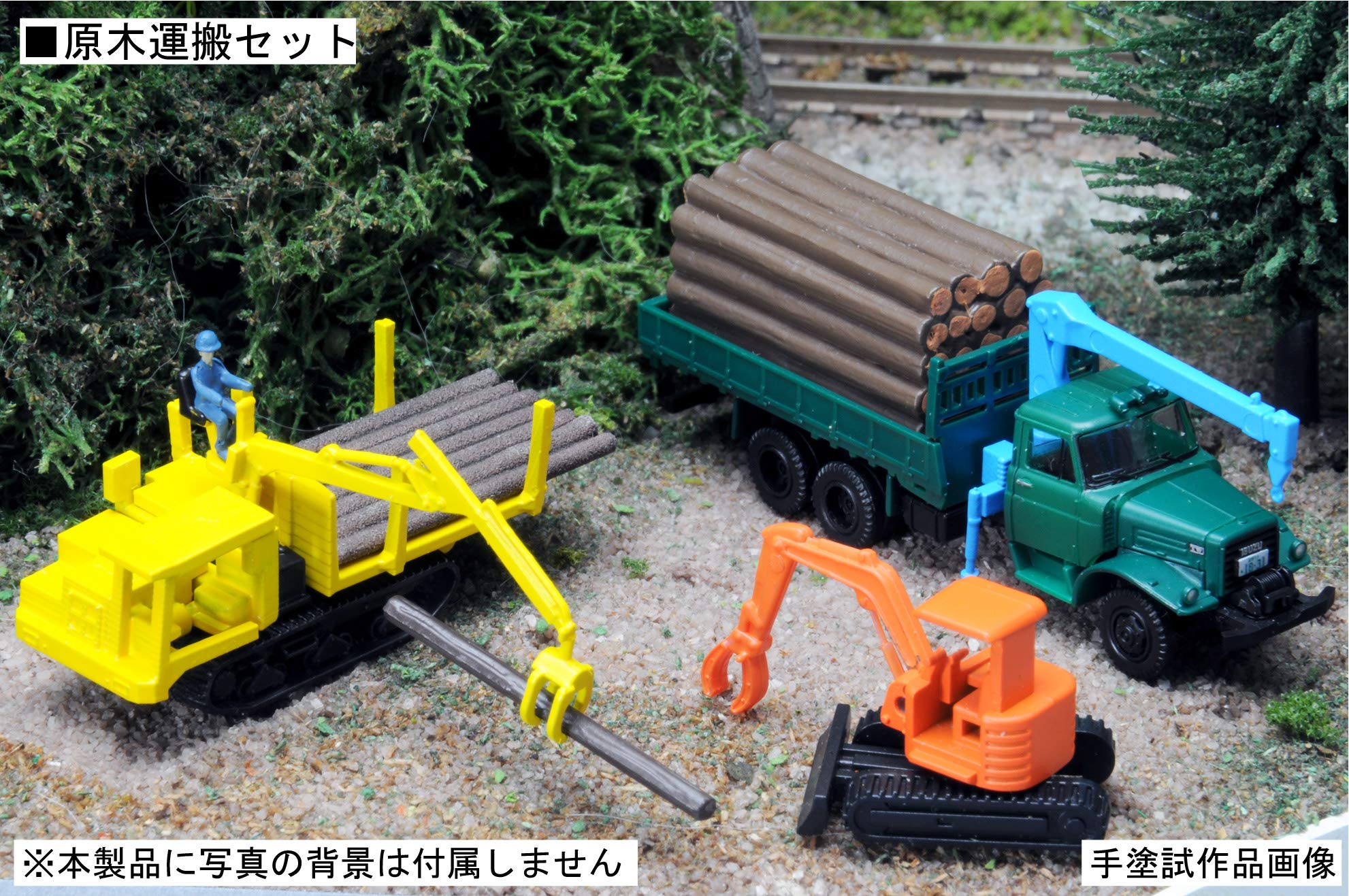 Tomytec Truck Collection - Log Transport Set Limited Edition Diorama Supplies- Japan Figure Store - #1 Bring To You The Best Japanese Goods