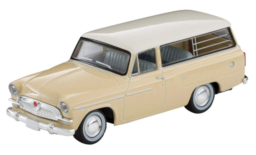 Tomytec Tomica Limited Vintage Lv-185C Toyopet Masterline (Beige & White) 1/64 Scale Models- Japan Figure Store - #1 Bring To You The Best Japanese Goods