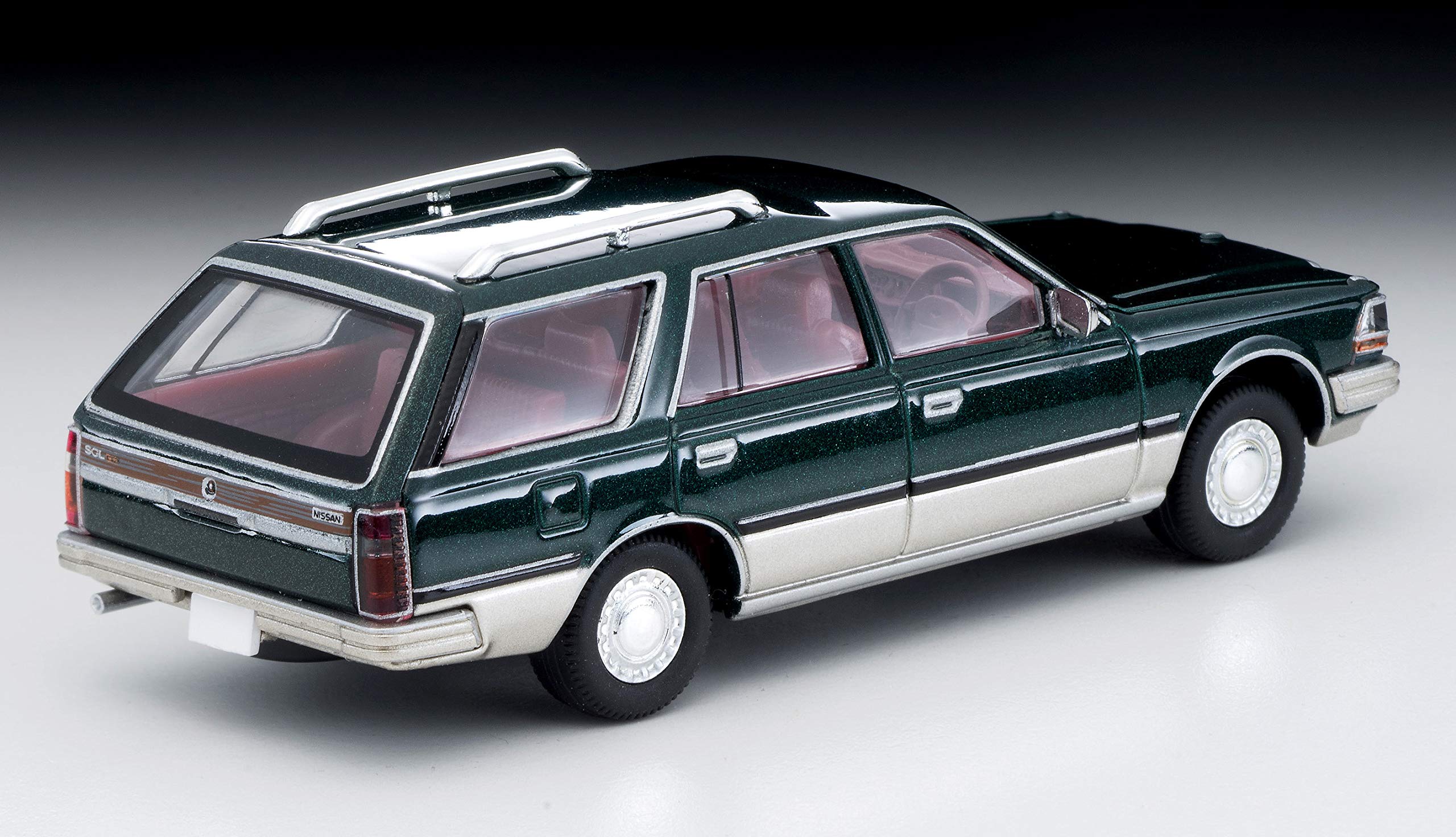 Tomytec Tomica Limited Vintage Neo 1/64 Cedric Wagon Sgl Limited Green / Silver Scale Car- Japan Figure Store - #1 Bring To You The Best Japanese Goods