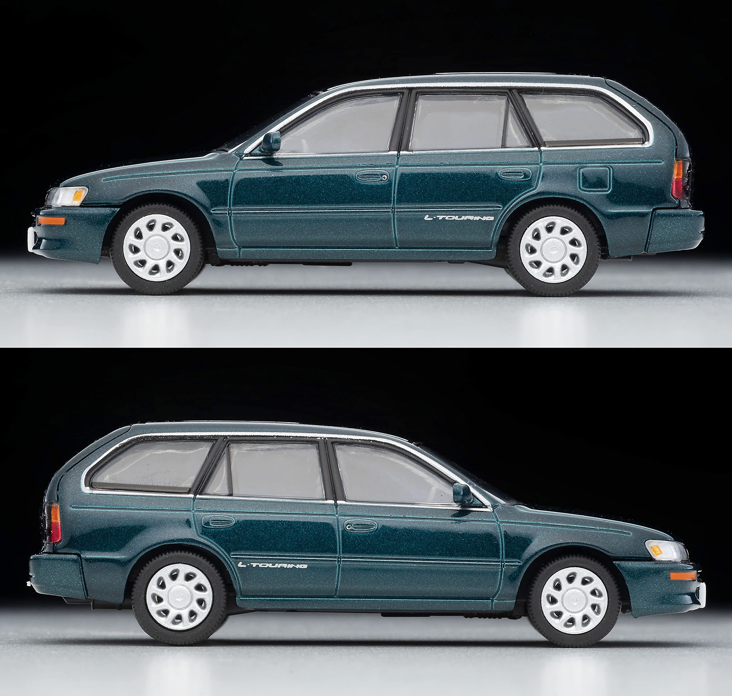 Tomytec Limited Vintage Neo 1/64 Toyota Corolla Wagon L Touring Green 1996- Japan Figure Store - #1 Bring To You The Best Japanese Goods