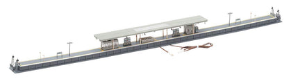 Tomytec Urban Island Home Set with Lighting N Gauge Straight End Railway Model 4272- Japan Figure Store - #1 Bring To You The Best Japanese Goods