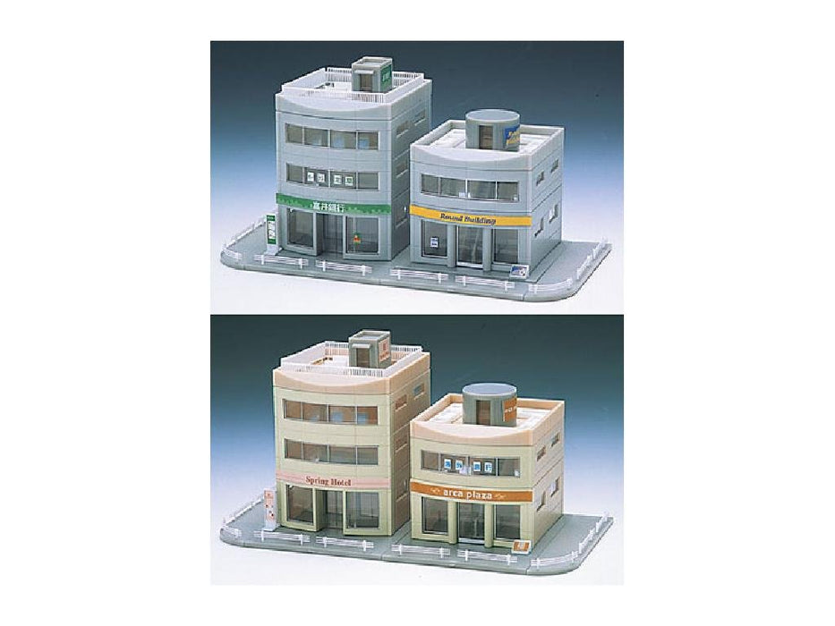 Tomytec Beige Round Building Set 4049 N Gauge Railway Model Supplies- Japan Figure Store - #1 Bring To You The Best Japanese Goods