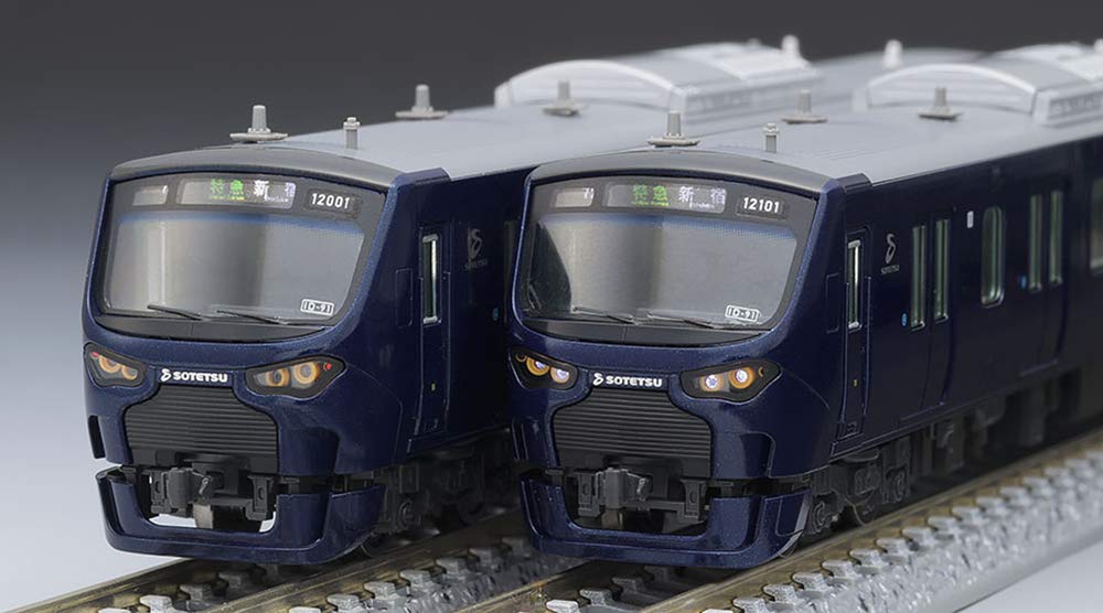 Tomytec Tomix N Gauge 4 Car Set Sagami Railway 12000 Series Model Train 98357- Japan Figure Store - #1 Bring To You The Best Japanese Goods