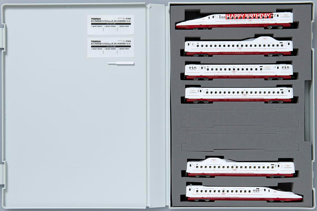 Tomytec N700S 8000 Series Nishi Kyushu Shinkansen Model Train Exclusive One Day Birthday Edition- Japan Figure Store - #1 Bring To You The Best Japanese Goods