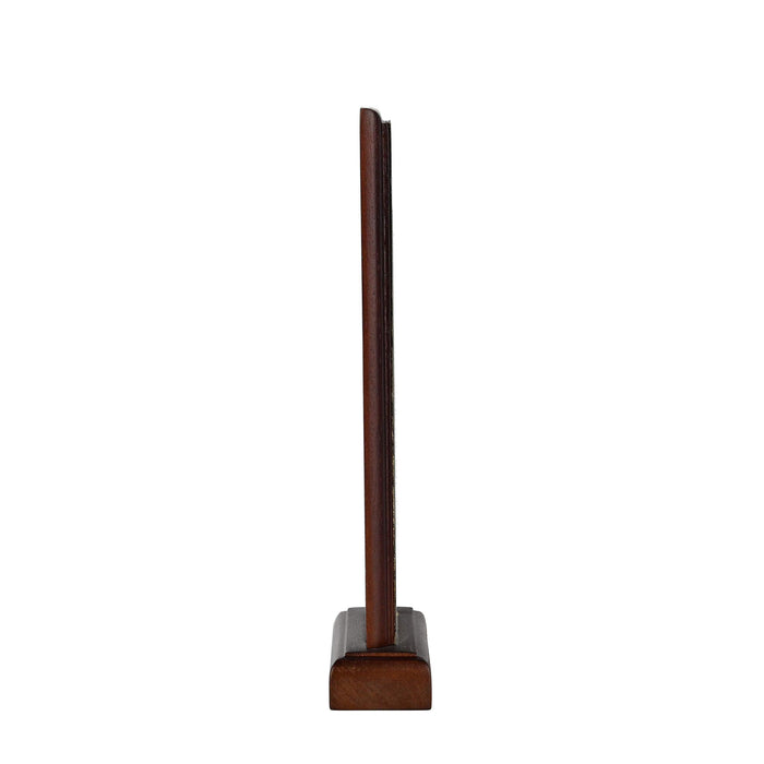 Toshikobo Fudo Myoo Stand Hanging Scroll Wooden Frame 20x9cm Walnut- Japan Figure Store - #1 Bring To You The Best Japanese Goods