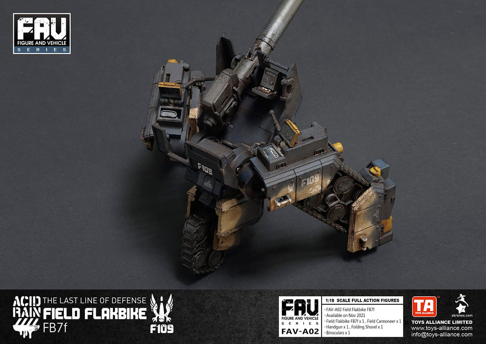 Toys Alliance Japan Acid Rain Fav A02 Field Flak Bike 1/18 Scale Action Figure- Japan Figure Store - #1 Bring To You The Best Japanese Goods