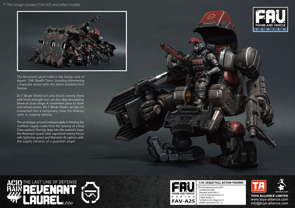 Toys Alliance Japan Acid Rain Fav A25 Revenant Laurel La6E 1/18 Action Figure- Japan Figure Store - #1 Bring To You The Best Japanese Goods