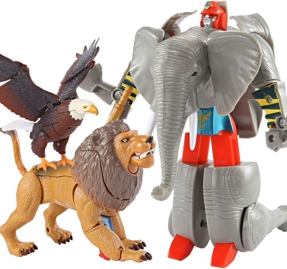 Transformers Animal Figure Eleph 6 Types Transformable Toy Educational Gift- Japan Figure Store - #1 Bring To You The Best Japanese Goods