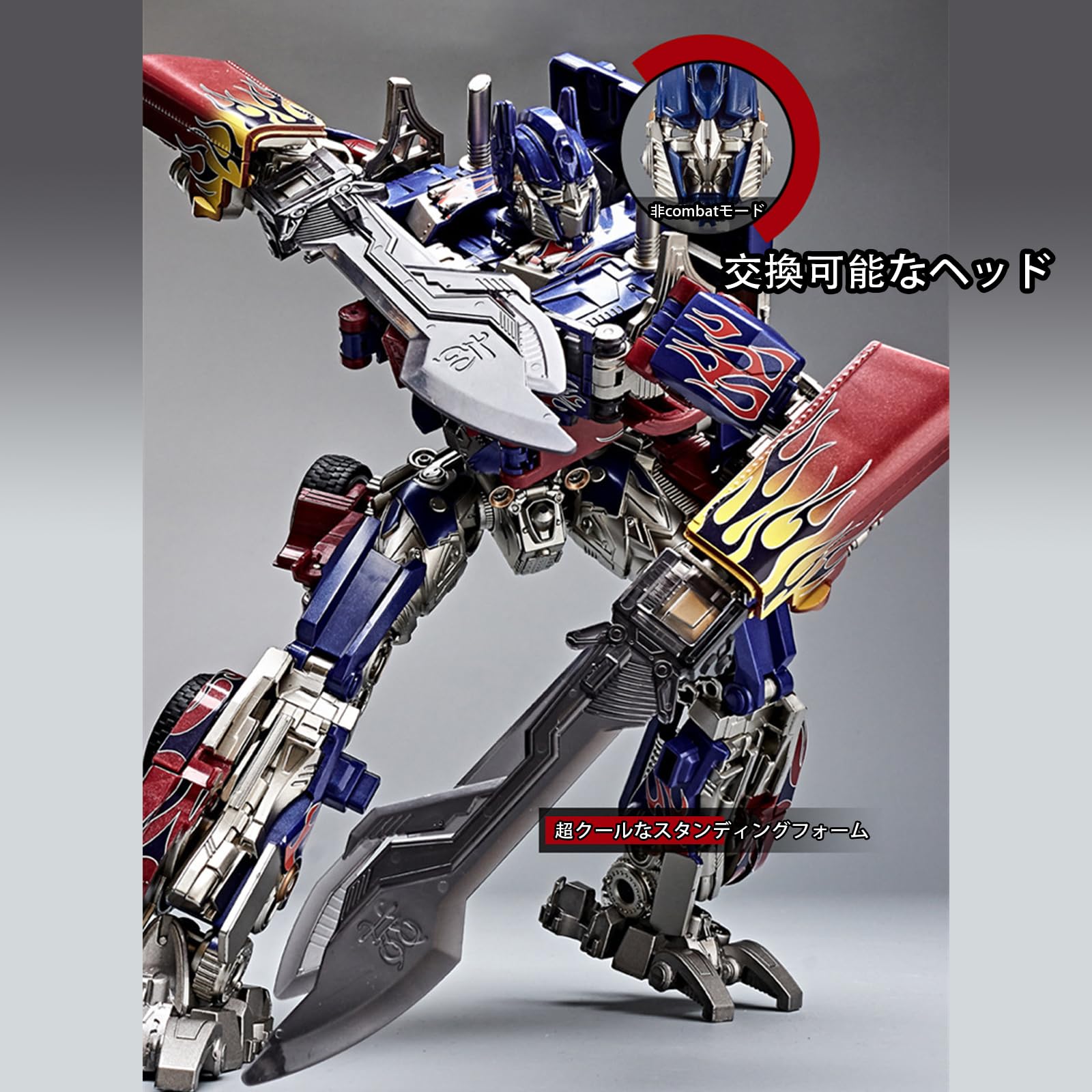 Transformers Optimus Prime 30cm Robot Toy Zinc Alloy Painted Figure Kids Gift (Ant)- Japan Figure Store - #1 Bring To You The Best Japanese Goods