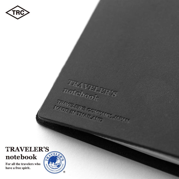 MIDORI Traveler’S Notebook Starter Kit Black Regular Size - Japan Figure Store - #1 Bring To You The Best Japanese Goods