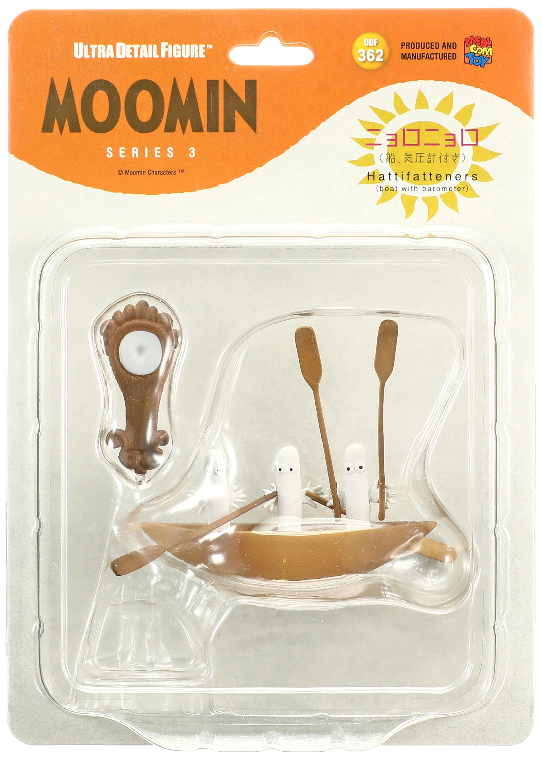 MEDICOM Udf-362 Ultra Detail Figure Moomin Series 3 Hattifatteners Boat With Barometer- Japan Figure Store - #1 Bring To You The Best Japanese Goods
