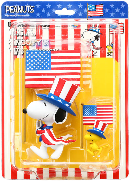 MEDICOM Udf-320 Ultra Detail Figure U.S.A. Snoopy & Woodstock- Japan Figure Store - #1 Bring To You The Best Japanese Goods