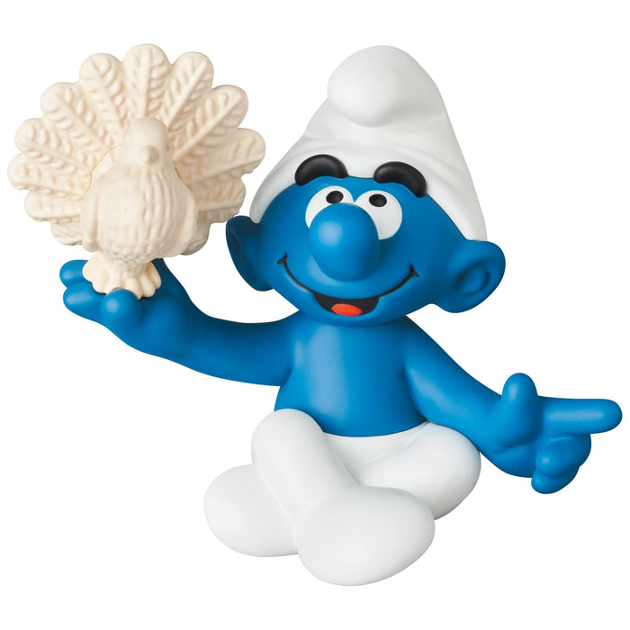Medicom Toy UDF Smurfs Series 2 Smurf w/ Bird 71mm Figure- Japan Figure Store - #1 Bring To You The Best Japanese Goods
