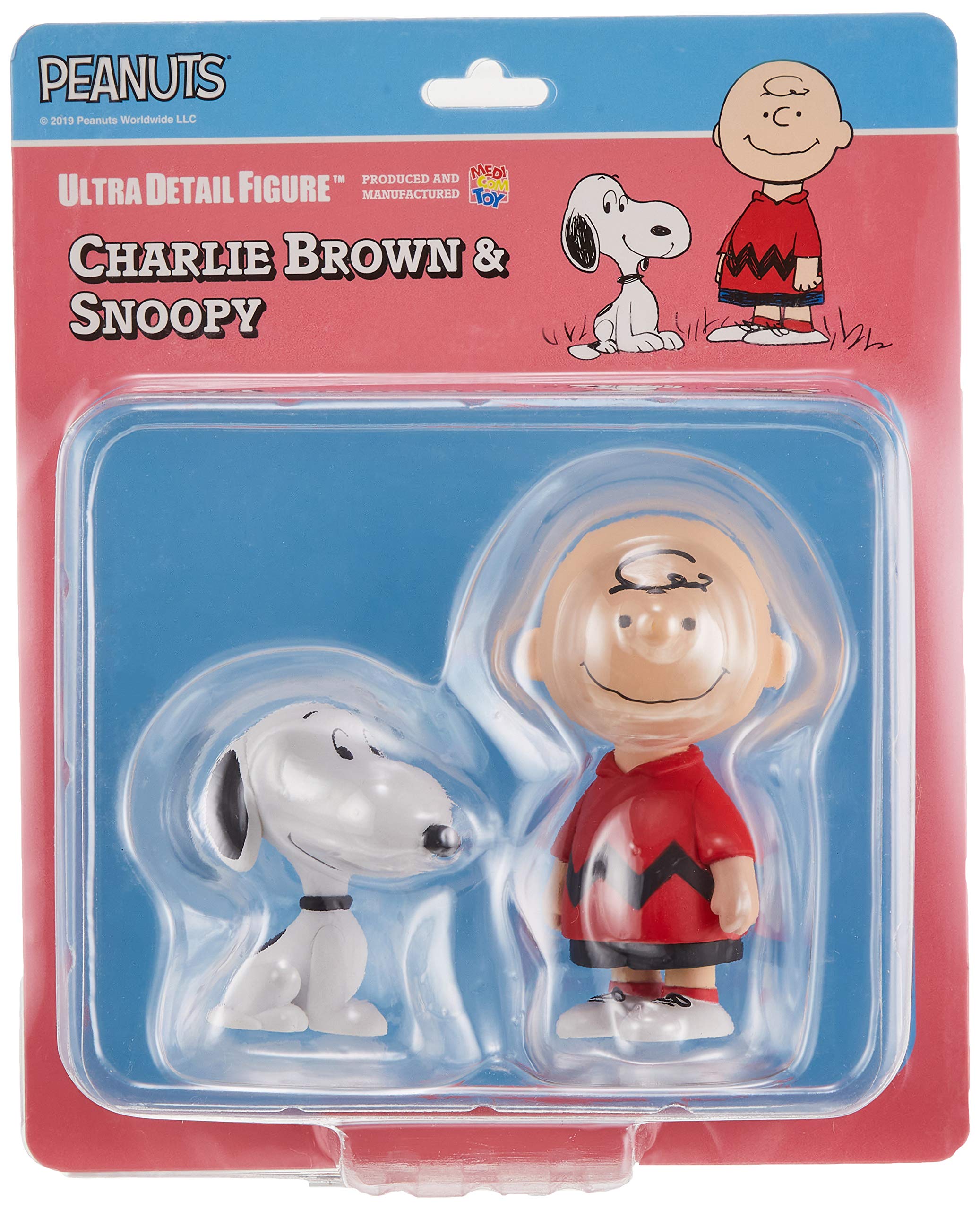 MEDICOM Udf-489 Ultra Detail Figure Peanuts Series 10 Charlie Brown & Snoopy- Japan Figure Store - #1 Bring To You The Best Japanese Goods