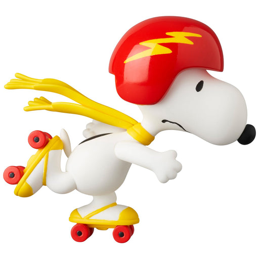Medicom Toy UDF No.764 Peanuts 16 Roller Derby Snoopy 75mm Painted Figure- Japan Figure Store - #1 Bring To You The Best Japanese Goods