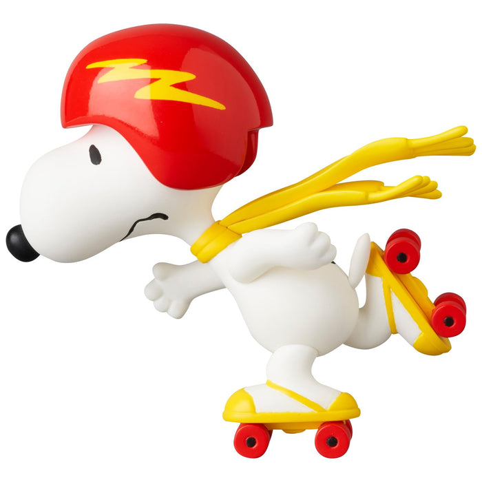 Medicom Toy UDF No.764 Peanuts 16 Roller Derby Snoopy 75mm Painted Figure- Japan Figure Store - #1 Bring To You The Best Japanese Goods