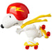Medicom Toy UDF No.764 Peanuts 16 Roller Derby Snoopy 75mm Painted Figure- Japan Figure Store - #1 Bring To You The Best Japanese Goods