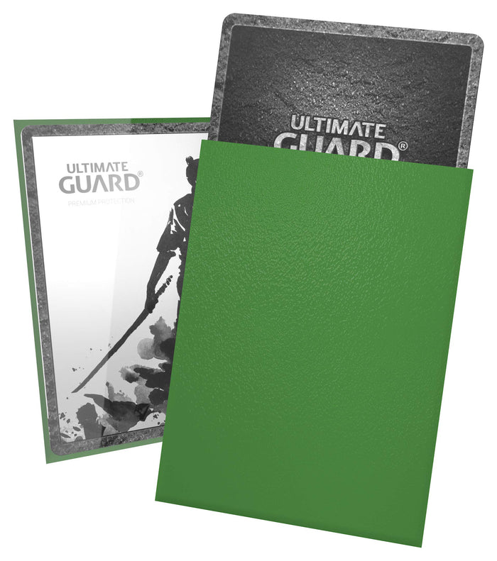 Ultimate Guard Katana Sleeves Standard Size Green X 100 Set- Japan Figure Store - #1 Bring To You The Best Japanese Goods