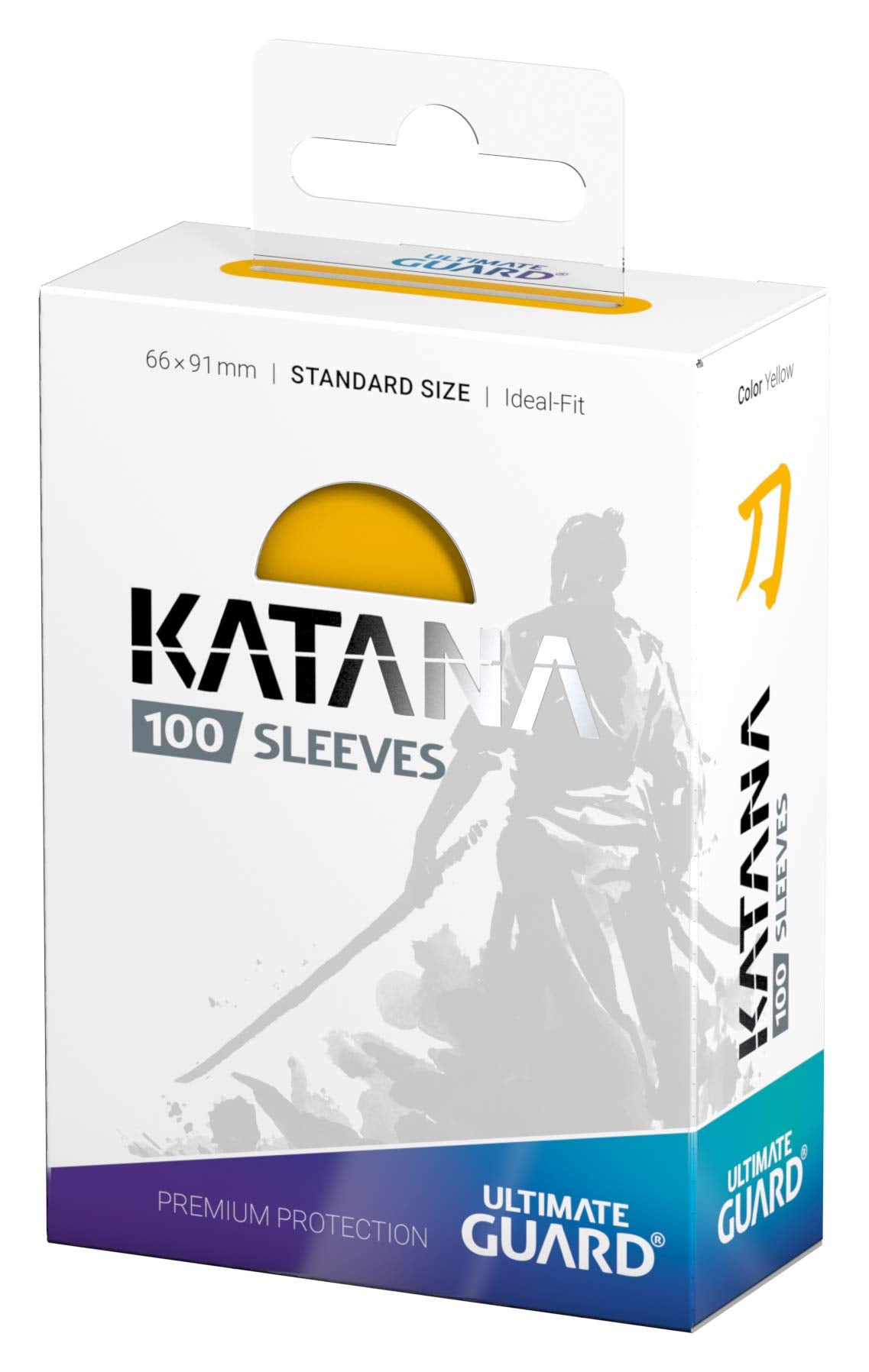 Ultimate Guard Katana Sleeves Standard Size Yellow X 100 Set- Japan Figure Store - #1 Bring To You The Best Japanese Goods