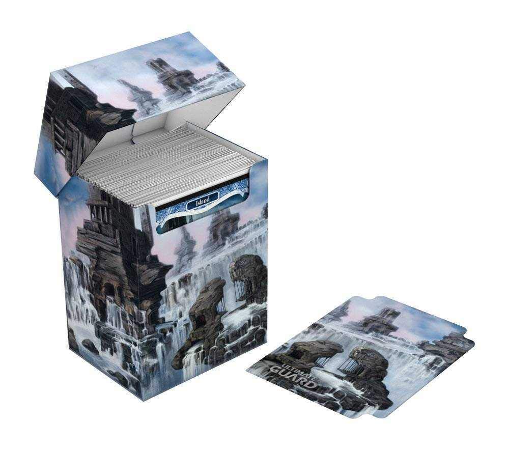Ultimate Guard Deck Case 80+ Standard Size Lands Edition Ii Island- Japan Figure Store - #1 Bring To You The Best Japanese Goods