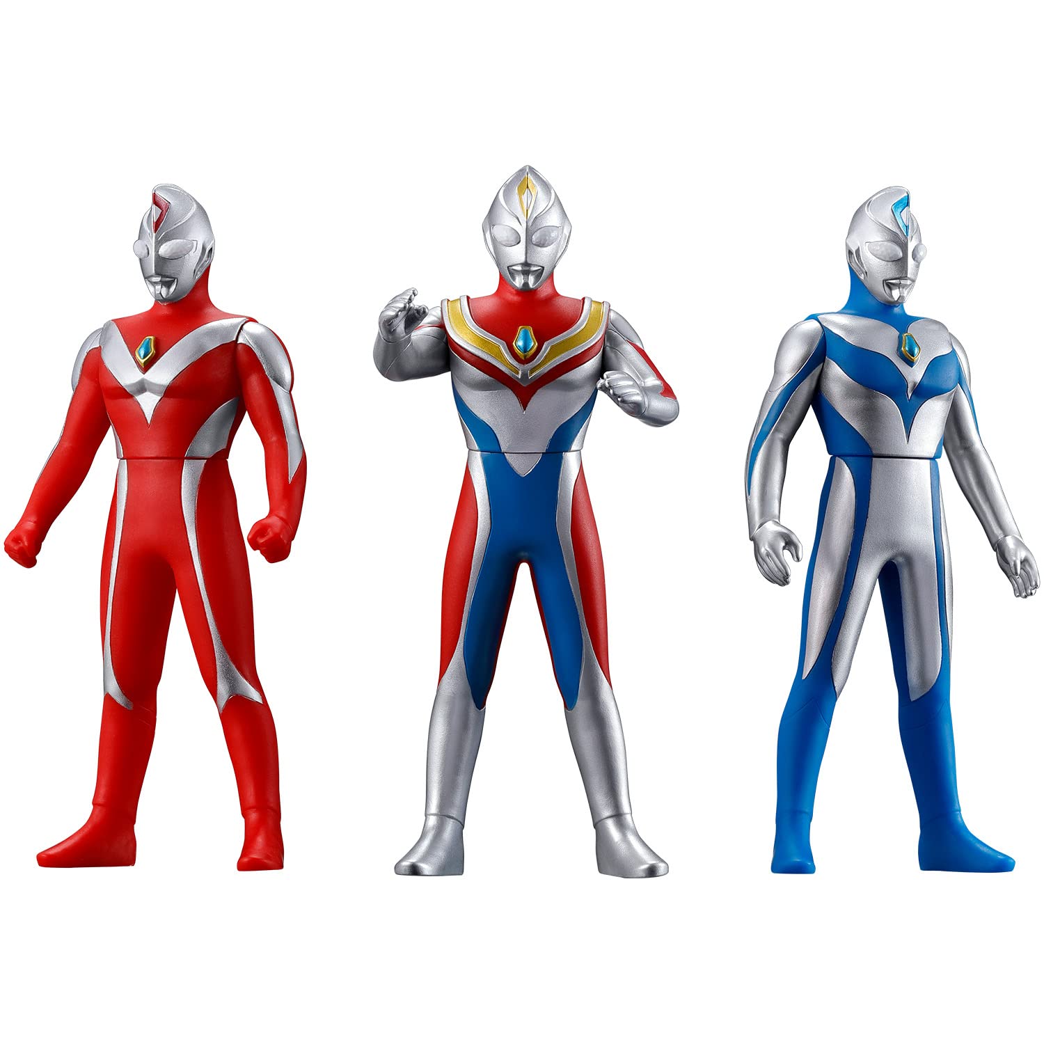 BANDAI Ultraman Ultra Hero Series Ex Ultraman Dyna 25Th Anniversary Set Figure- Japan Figure Store - #1 Bring To You The Best Japanese Goods