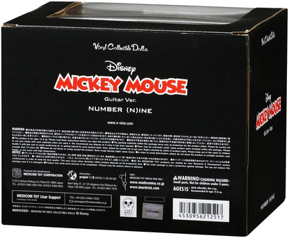 MEDICOM Vcd-251 Mickey Mouse Guitar Version Vinyl Figure- Japan Figure Store - #1 Bring To You The Best Japanese Goods