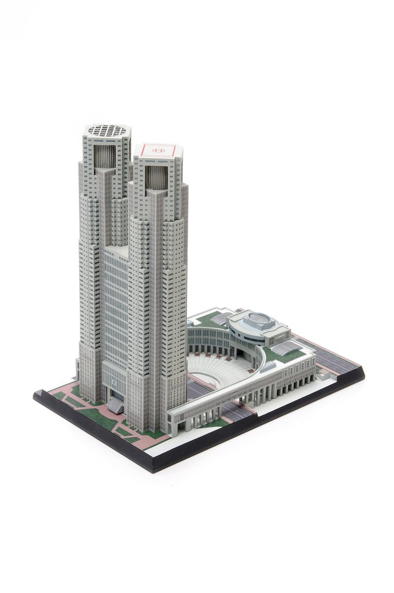 WAVE Og021 Tokyo Metropolitan Government Building 1/2000 Scale Plastic Model Kit- Japan Figure Store - #1 Bring To You The Best Japanese Goods