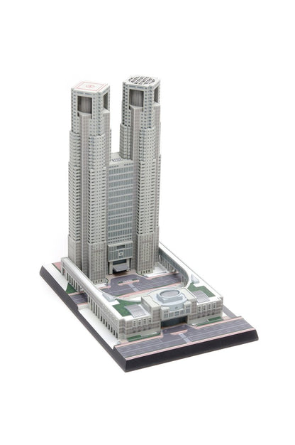WAVE Og021 Tokyo Metropolitan Government Building 1/2000 Scale Plastic Model Kit- Japan Figure Store - #1 Bring To You The Best Japanese Goods