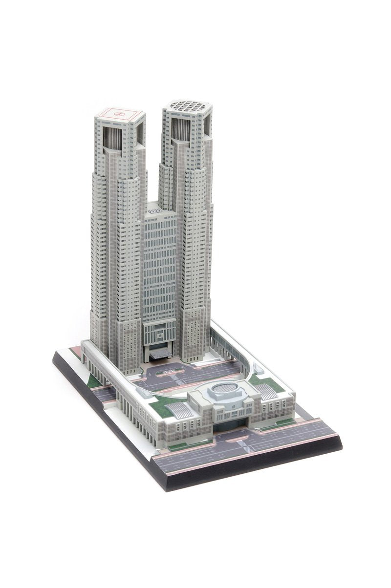 WAVE Og021 Tokyo Metropolitan Government Building 1/2000 Scale Plastic Model Kit- Japan Figure Store - #1 Bring To You The Best Japanese Goods